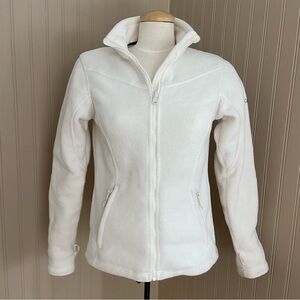 Columbia Interchange Cream Colour Winter Fleece Sweater Jacket Liner Women’s S